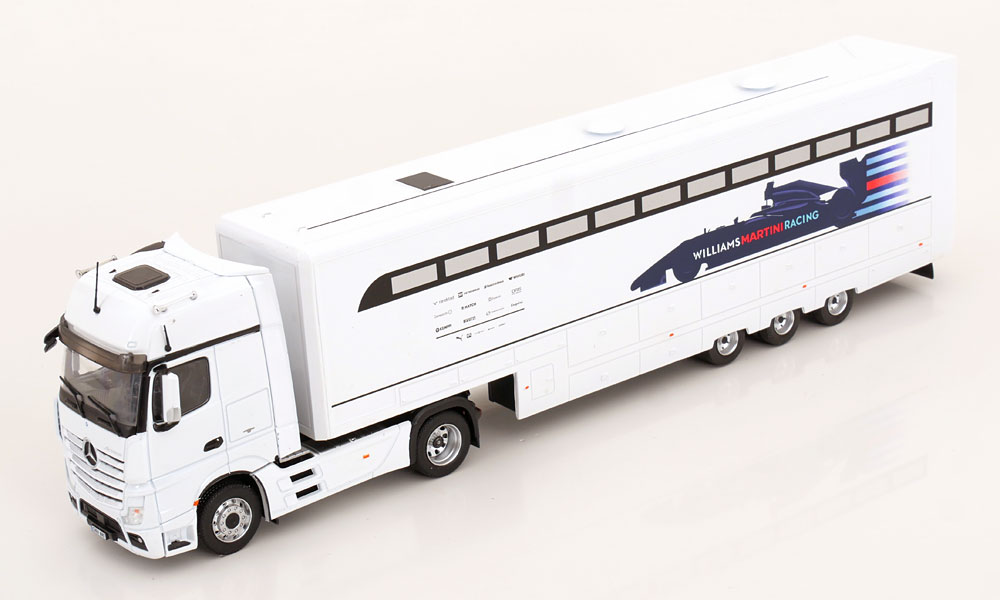 1:43 (Уценка!) MERCEDES-BENZ Actros MP4, white - MY8ALA0002-Z1