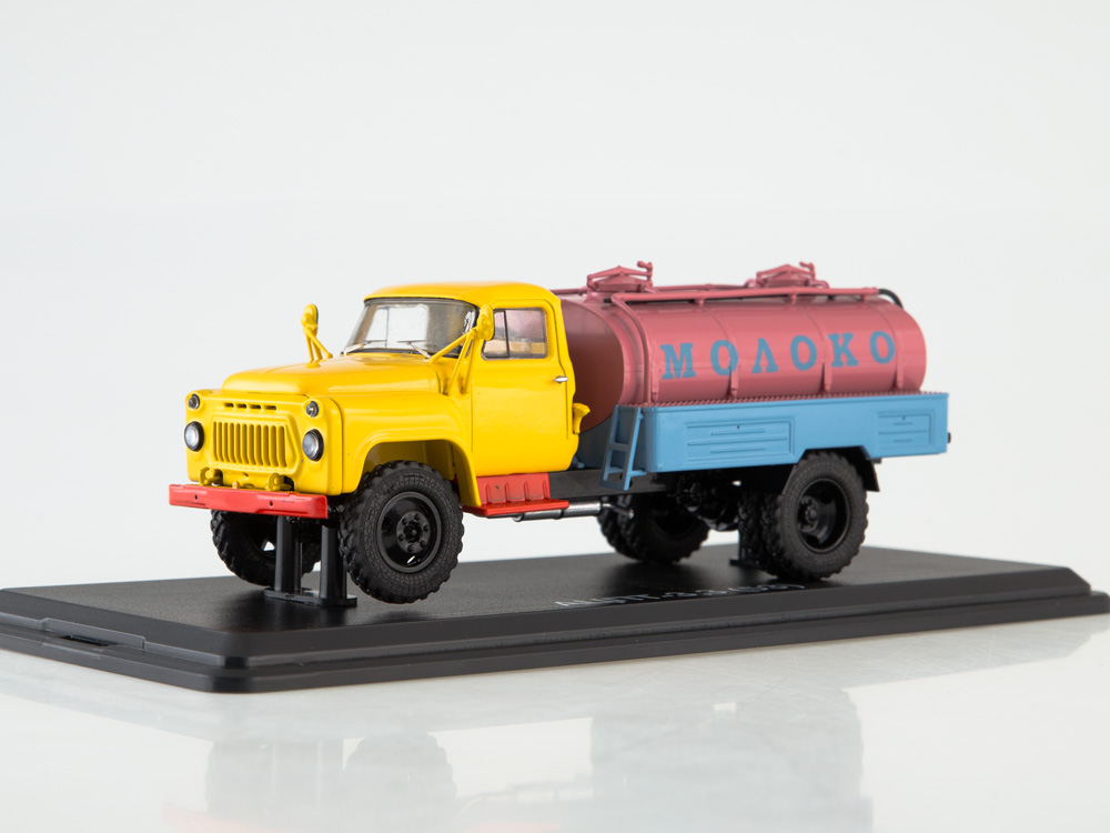 1:43 АЦПТ-3,3 (53) Молоко Автоэкспорт, желтый / розовый / голубой - SSM1331