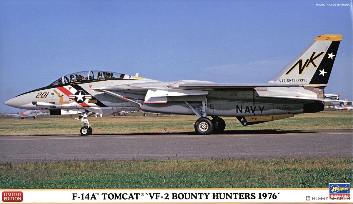 1:72 Сборная модель самолет F-14A Tomcat «VF-2 Охотники за головами 1976» (Limited Edition) - 02491