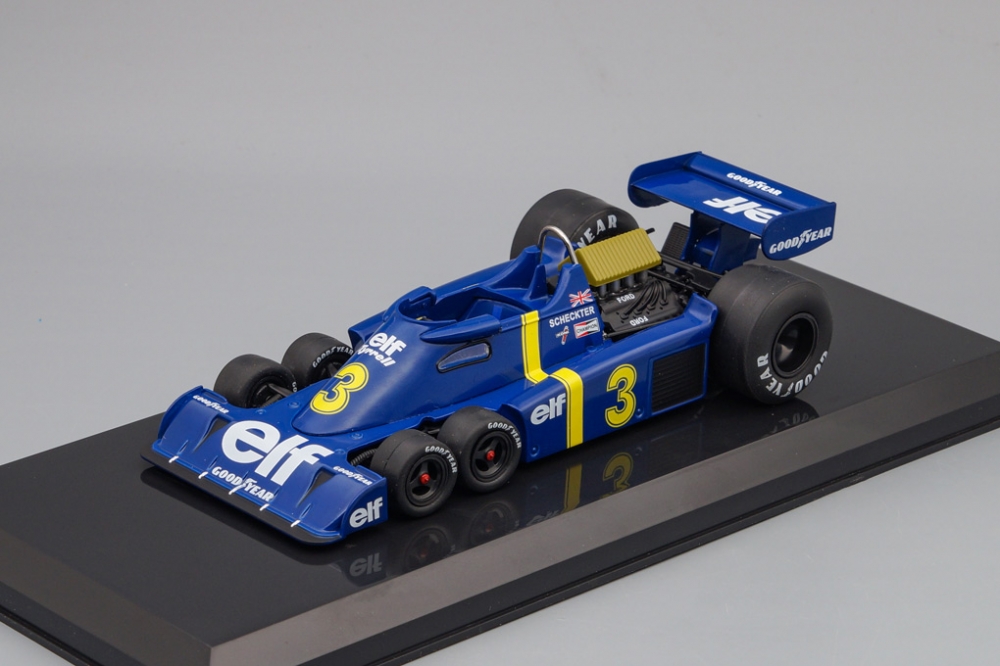 1:24 TYRRELL P34 Jody Scheckter #3 1976, blue - PCL004