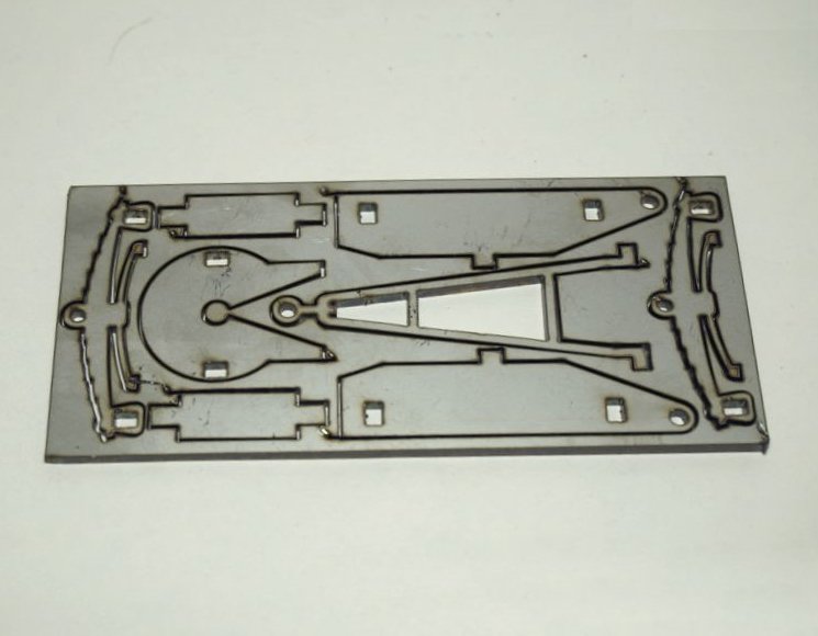 1:43 (КИТ) Подкатная тележка для Минский-5215 - MAXP11