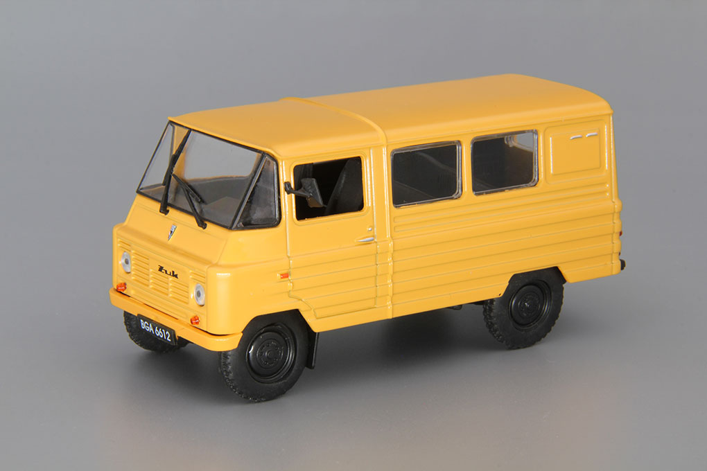 1:43 ZUK A-07, Автолегенды СССР 202, оранжевый - AL202