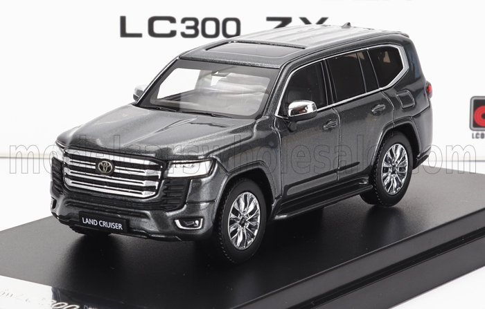 1:64 TOYOTA Land Cruiser Lc300-zx (2022), Grey - LCD64027-ZX-GR