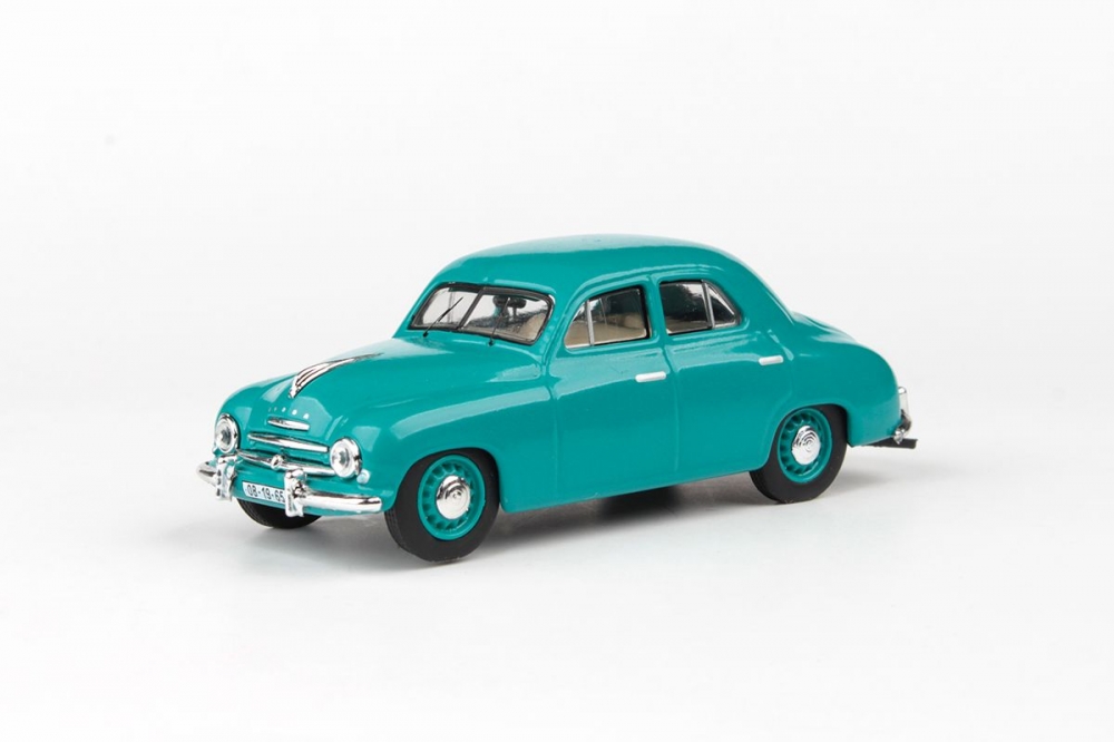 1:43 SKODA 1201 sedan - 1956 Tyrkysová  - - 711MI