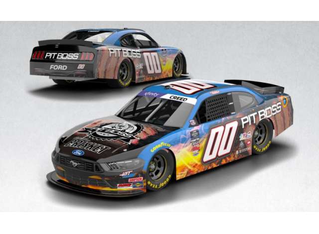 1:64 Ford Mustang #00 Sheldon Creed *Pit Boss Brisket*, various 2025 - N002565PTBSL