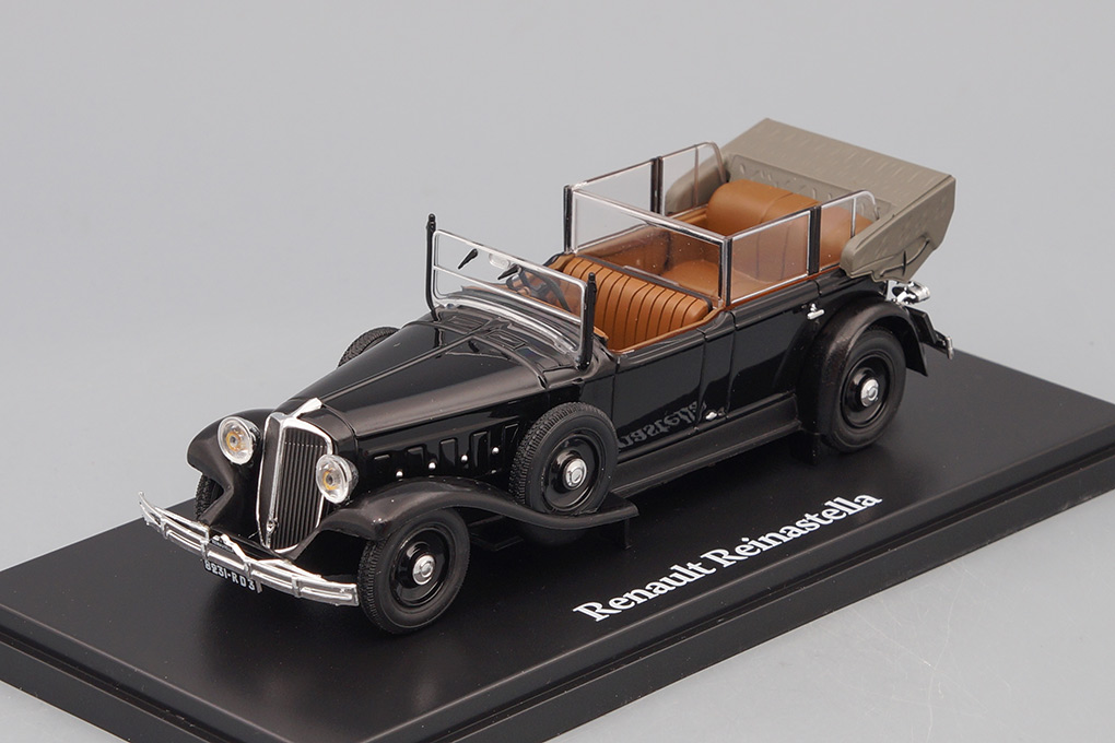 1:43 RENAULT Reinastella президента Франции Альбера Лебрена 1936 Black - 519549
