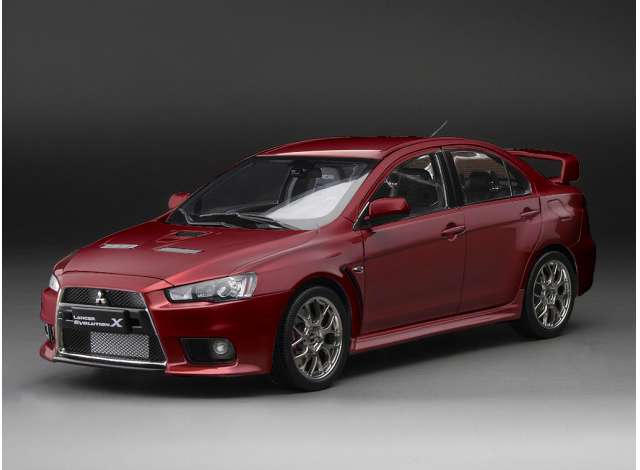 1:18 MITSUBISHI Lancer Evo X (2007), Red Met - 5822