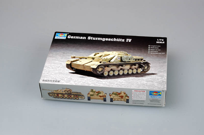 1:72 Сборная модель Немецкая САУ Sturmgeschütz IV - 07261