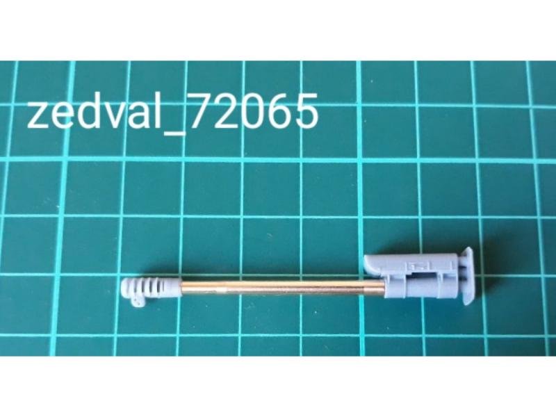 1:72 Ствол Д-30 калибра 122 мм для Т-34-122 с дульным тормозом - 72065