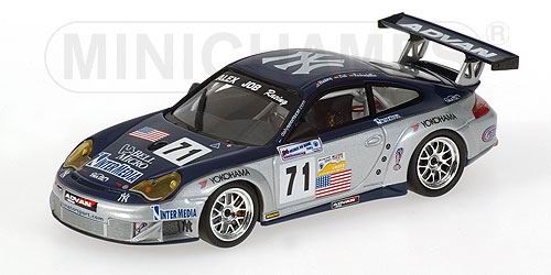 1:43 PORSCHE 911 GT3 RSR - LEO HINDERY / MIKE ROCKENFELLER / MARC LIEB - ALEX JOB RACING - 1ST GT2 CLASS 24H LE MANS - 2005, silver - 400056471