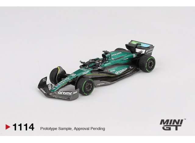 1:64 Aston Martin AMR24 #18 Lance Stroll Canadian GP, green/black 2024 - MGT01114