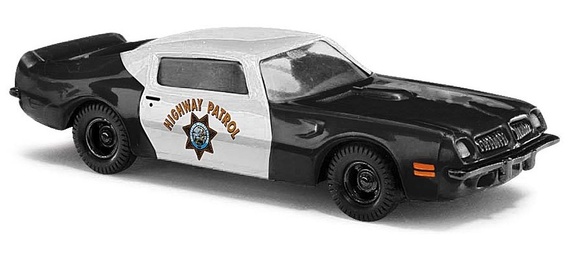 1:87 PONTIAC Firebird Trans Am 'California Highway Patrol', black / white - 41712