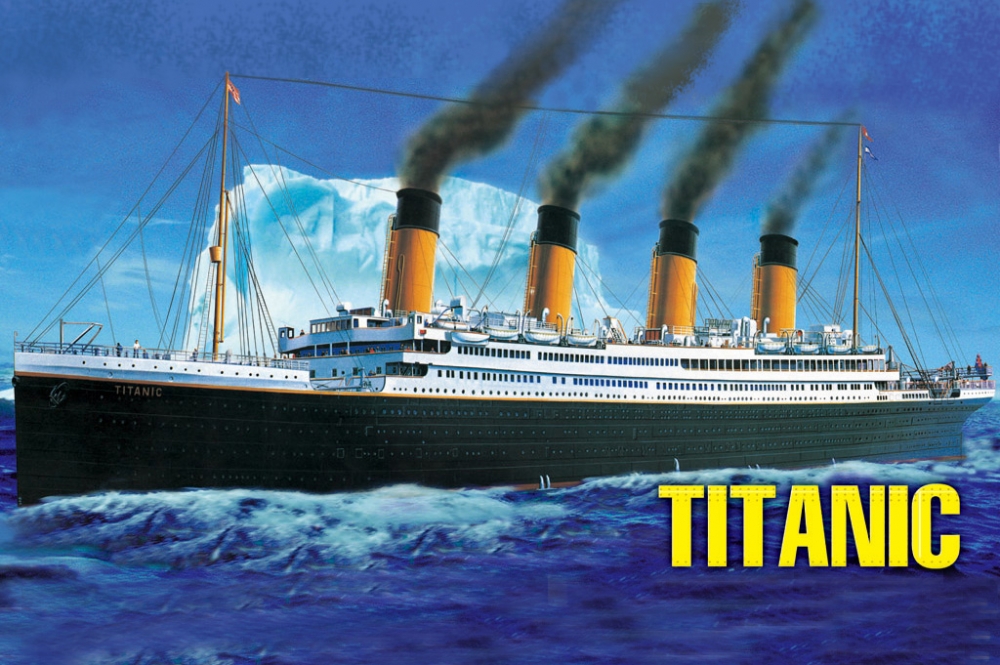 Сборная модель Корабль R.M.S. Titanic (Renew) - 81305