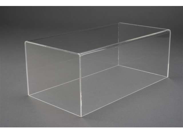 1:8 VETRINA DISPLAY BOX Bohemia Only Transparent Cover - Solo Copertura Trasparente - Lungh.lenght Cm 65.0 X Largh.width Cm 31.0 X Alt.height Cm 21.5 (altezza Interna  Cm 19.0), Plastic Display - ATL10007