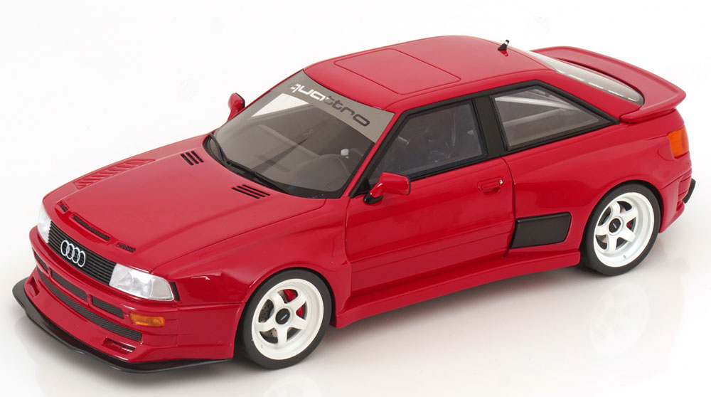 1:18 AUDI 80 Coupe Prior Design (2021), red - OT1068