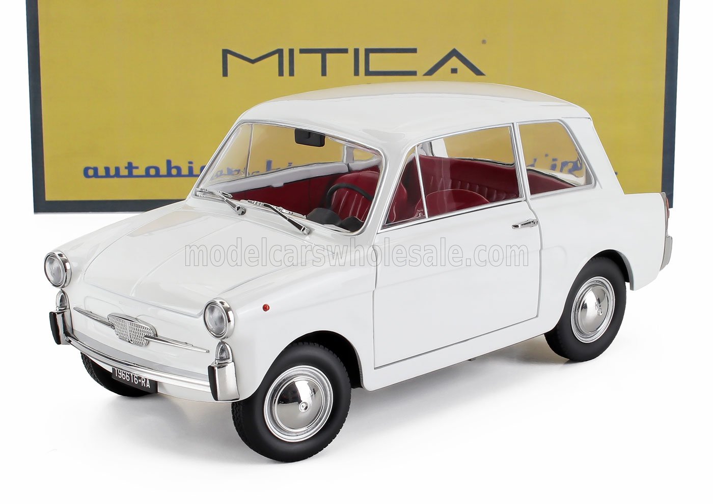 1:18 AUTOBIANCHI Bianchina 4 Posti - Berlina - (1962), White - 207001-D