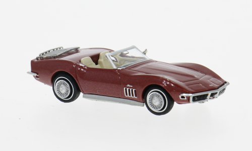 1:87 Chevrolet Corvette C3 1967, dunkelrot - BRE19994