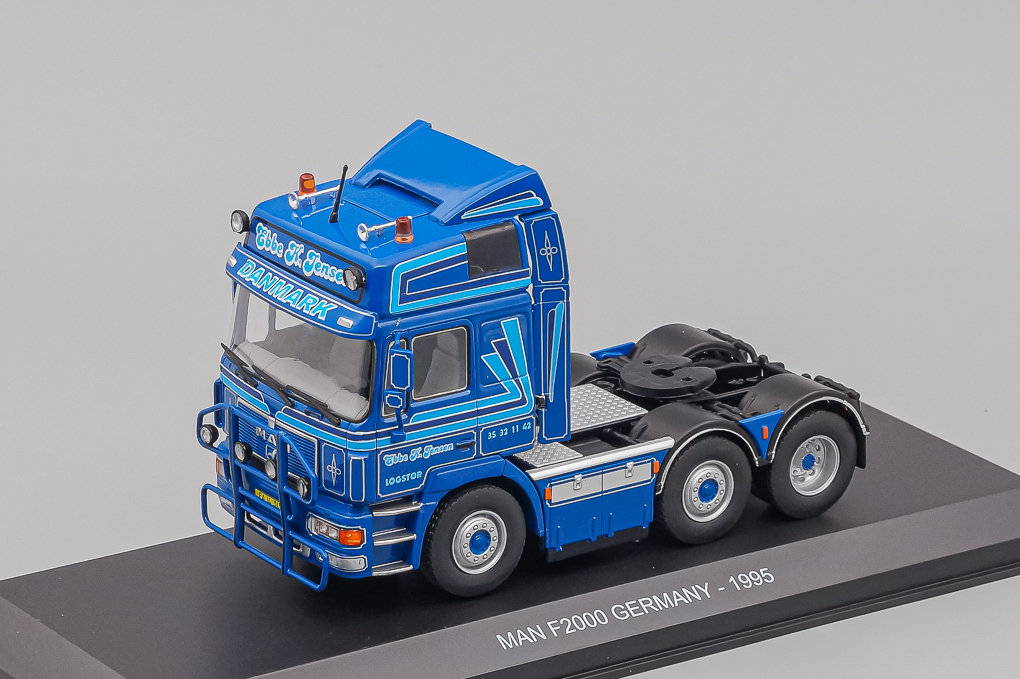1:43 (Уценка!) MAN F2000 Tractor Truck 3-assi Germany (1995), blue - TTC012-Z4