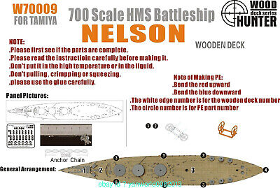 1:700 WWII Battleship HMS Nelson - W70009