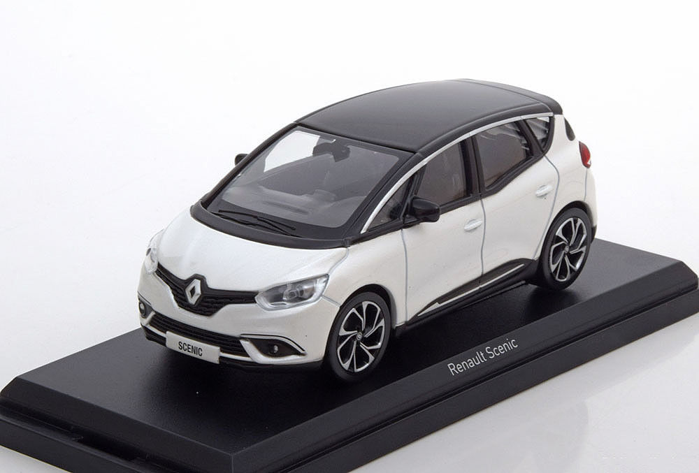 1:43 RENAULT Scenic IV (2017), white / black - 517731