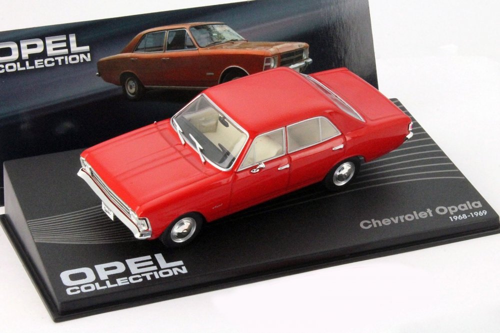1:43 CHEVROLET Opala 1968-1969 Red - OP107