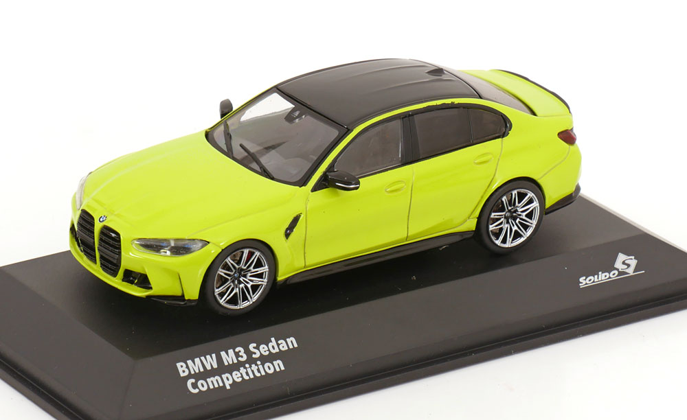 1:43 BMW M3 G80 Competition Saloon, light green /black - S4315303