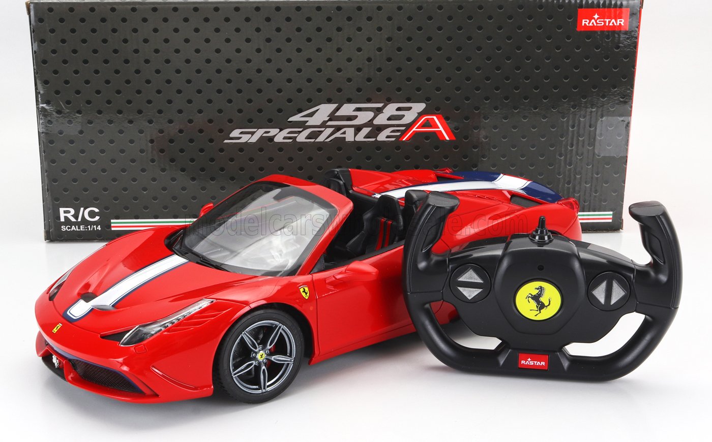 1:14 RC FERRARI 458 Speciale A Spider (2013), Red - 63283-RC