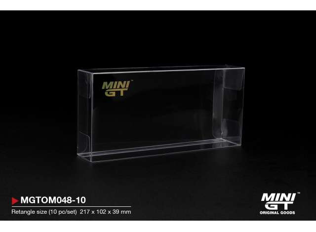 1:64 Набор защитных чехлов для коробок MINI GT, тип D, 10 шт - MGTOM048-10