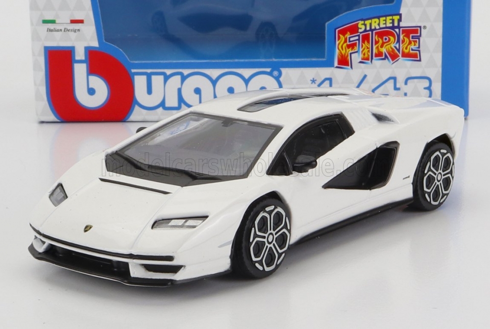 1:43 LAMBORGHINI Countach Lp 800-4 (2021), Bianco Siderale - White - 30459