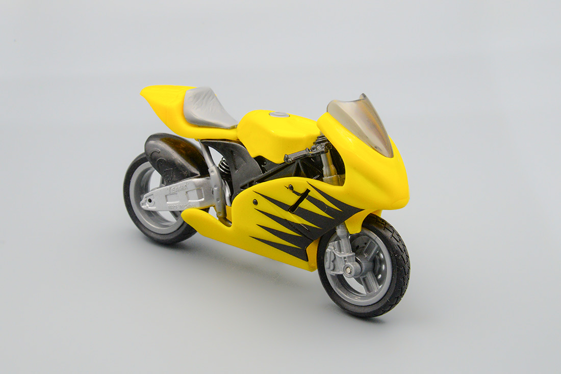 1:18 мотоцикл супербайк , желтый/черный - 10642-2