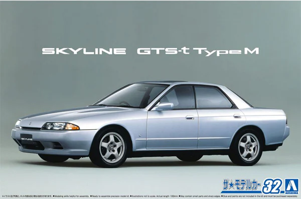 1:24 Сборная модель NISSAN HCR32 SKYLINE GTS-t typeM 89 - 06210
