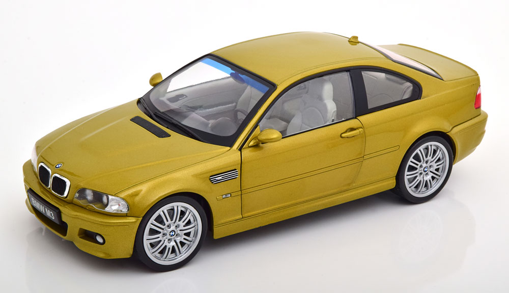 1:18 BMW M3 E46 (2000), gelbmetallic - S1806501