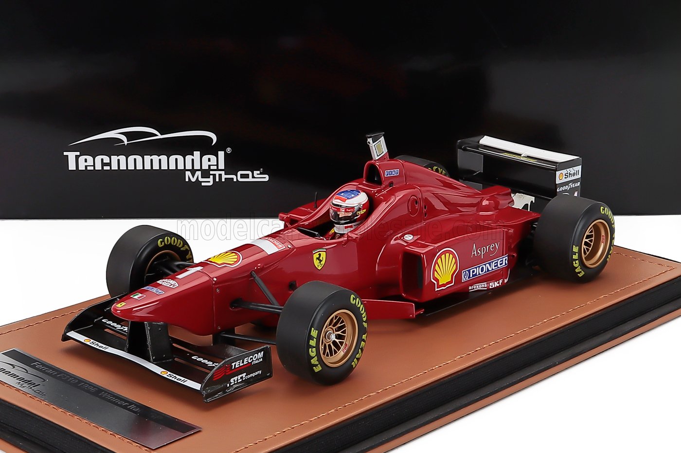 1:18 FERRARI F1 F310 №1 Winner Italian Gp (with Pilot Figure) (1996) Michael Schumacher , Red - TMD18-332C