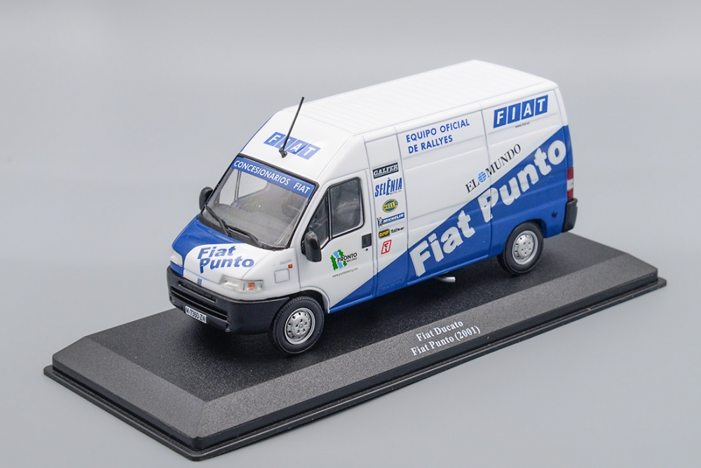 1:43 FIAT Ducato - Fiat Punto из серии Rallye Véhicules d'assistance - M2723-69
