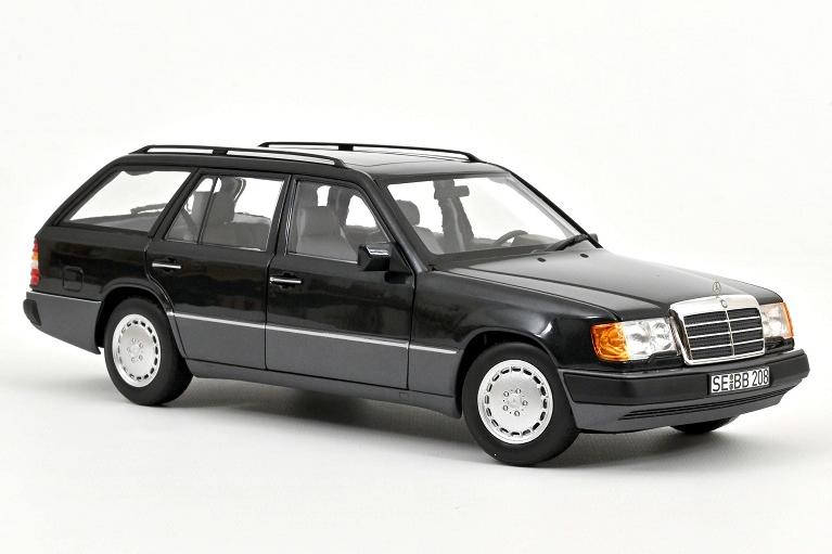 1:18 MERCEDES-BENZ 300D (S124) T-Modell (1990), Black Metallic - 183960