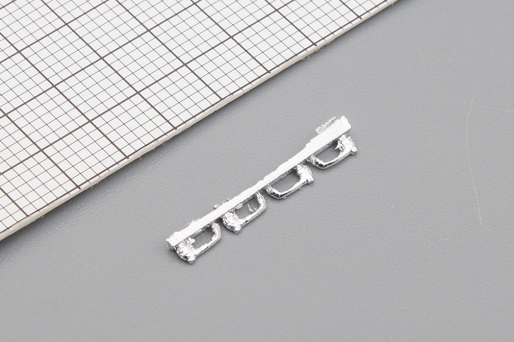 1:43 Ручки Москвич-408, РАФ-977 хромированные, 4 штуки - MAX-R008