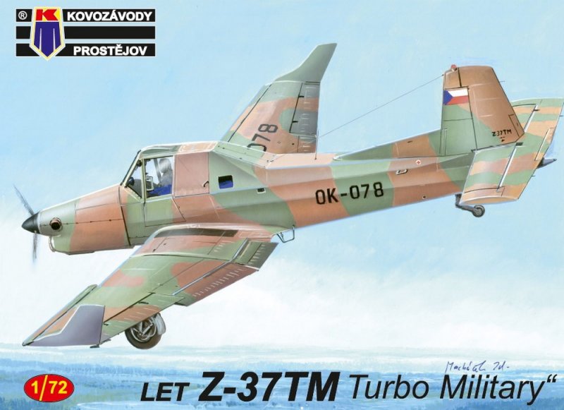 1:72 Сборная модель Z-37TM ''Turbo Military'' - KPM0146