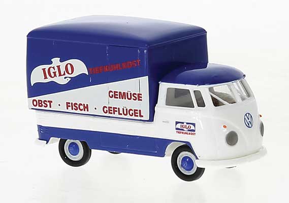 1:87 VOLKSWAGEN T1b Pickup Iglo (1960), blue/white - 32852