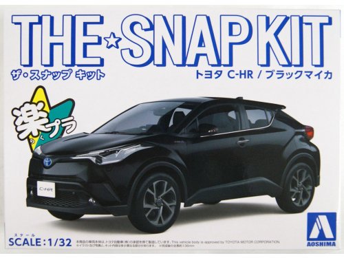 1:32 Сборная модель Toyota C-HR черный, окрашенный кит для сборки без клея - 05635