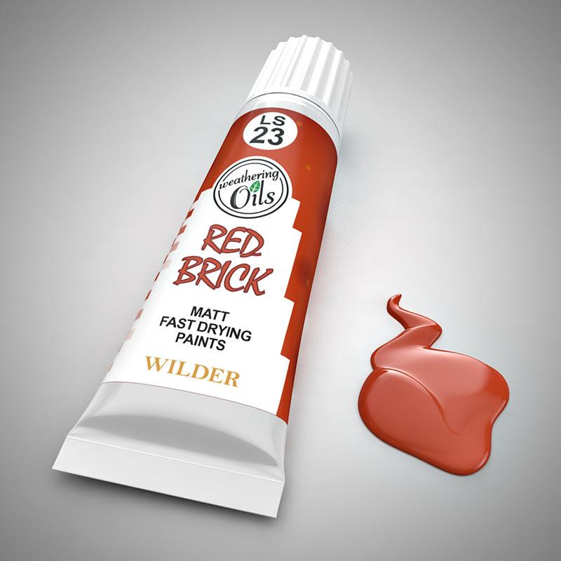 Масляная краска 'красный кирпич' - HDF-LS-23