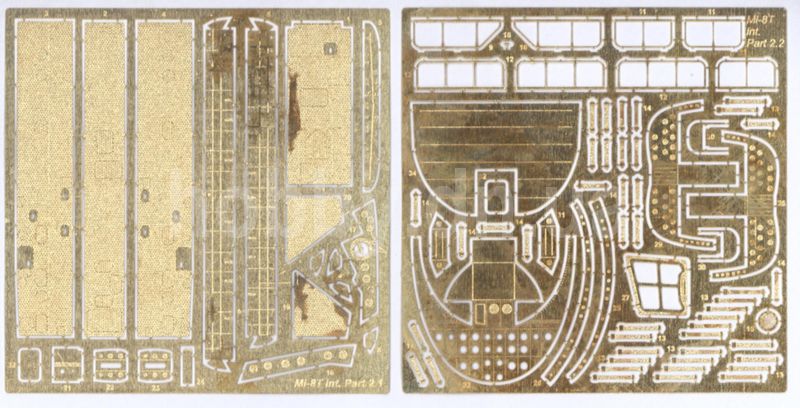 1:72 Набор фототравления  для Ми-8T (интерьер) - 7249