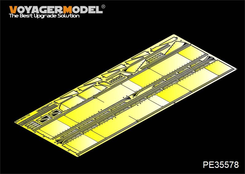 1:35 Фототравление WWII Soviet KV-85/KV-122 Heavy Tank Fenders - PE35578