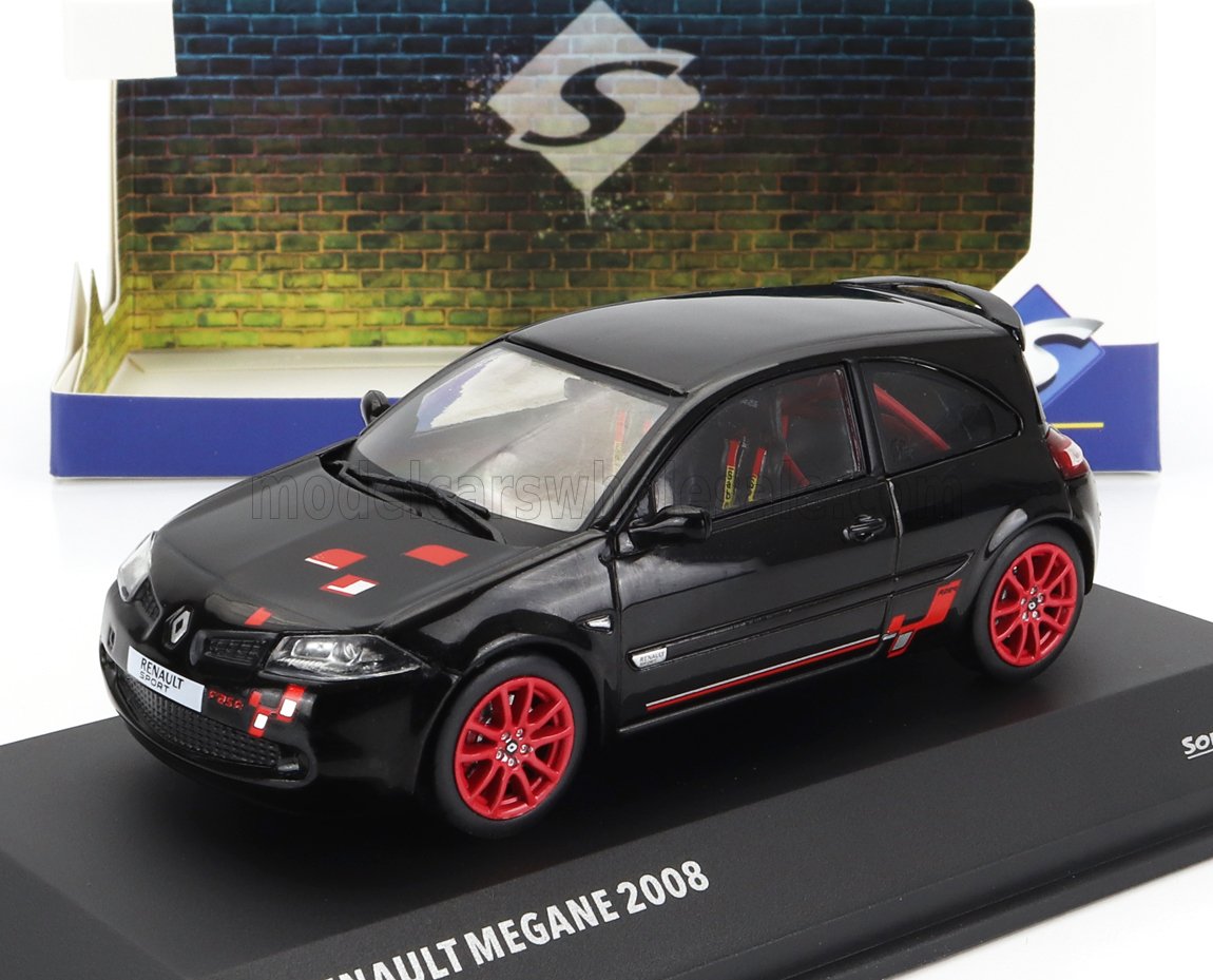 1:43 RENAULT Megane Rs R26-r 2008, Black Red - S4310206