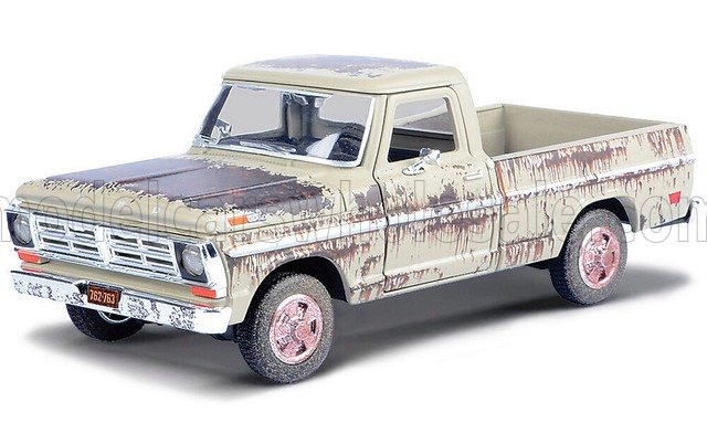 1:24 FORD F-100 Pick-up Weathered Treasure (1972), Ruggine - Rust - 79074