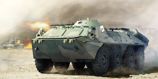 1:35 Сборная модель БТР-70 поздний - 01591