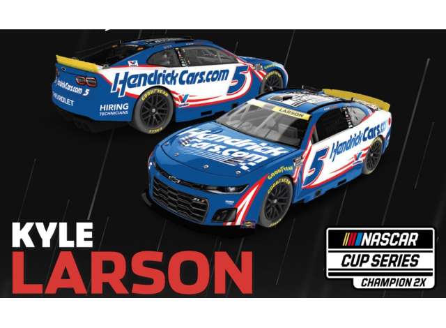 1:64 Chevrolet #5 Kyle Larson *Hendrick Motorsports.com*, blue/white/red 2025 - CX52561HENKLCHA