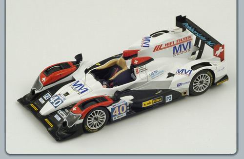 1:43 ORECA 03 - Judd 40 Race Performance LM 2012 M. Frey – J. Hirschi – R. Meichtry, white - S3719