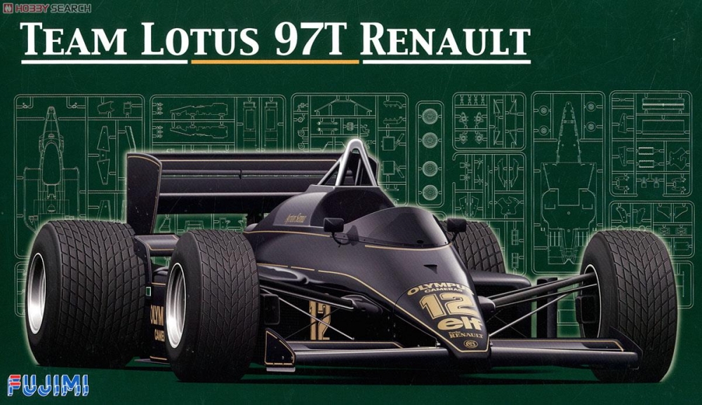 1:20 Сборная модель LOTUS 97T 1985 F1 - 09195