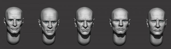 1:35 Головы (без волос) №35 - ARM356160