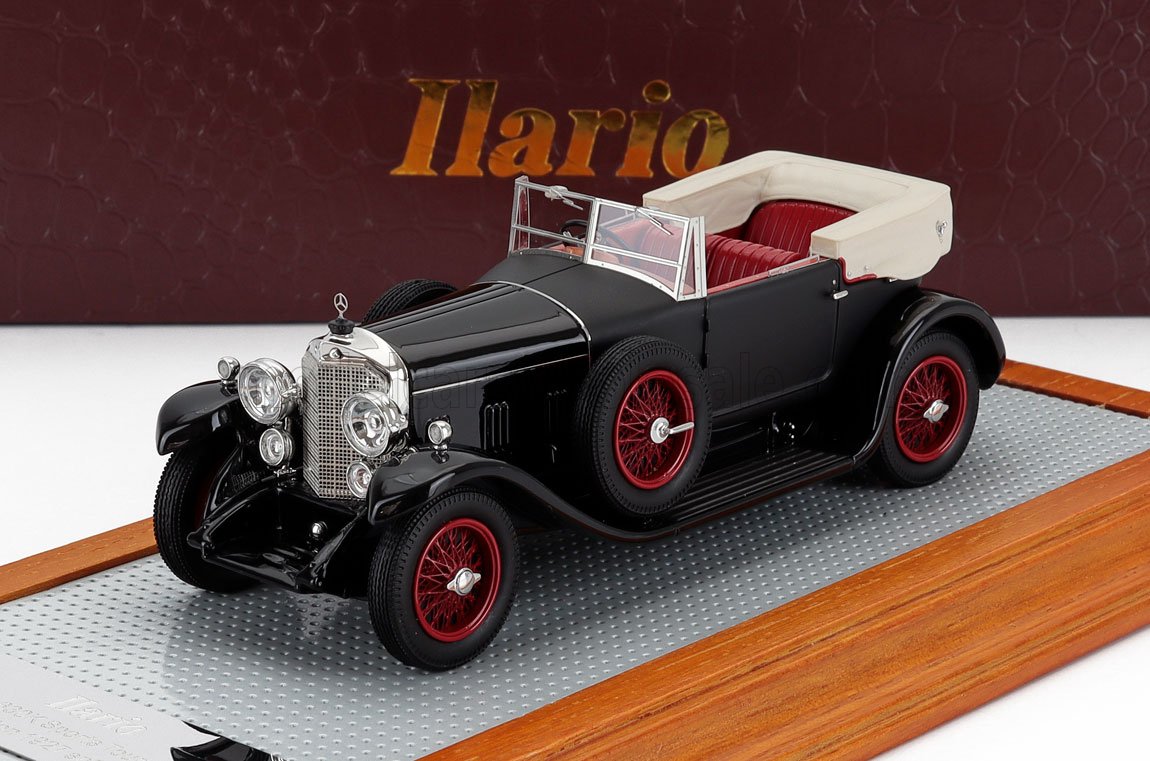 1:43 MERCEDES-BENZ 630k Sn35233 Sports Tourer Harrington Cabriolet Open (1927), black - IL43202